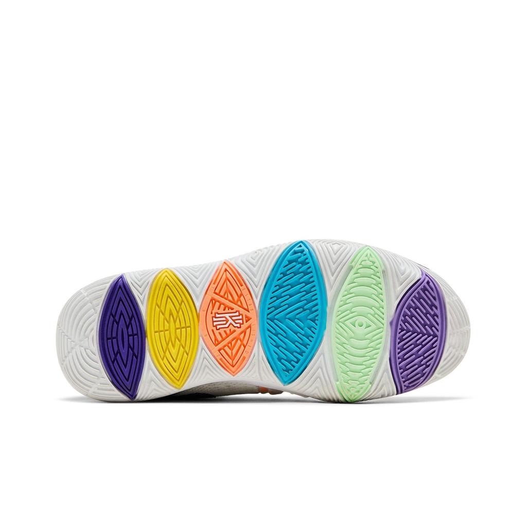 Kyrie 5 Grade School 'Have A Nike Day' (Unisex) White / Deep Royal Blue-Glacier Blue Kids' Basketball Shoes AQ2456 101