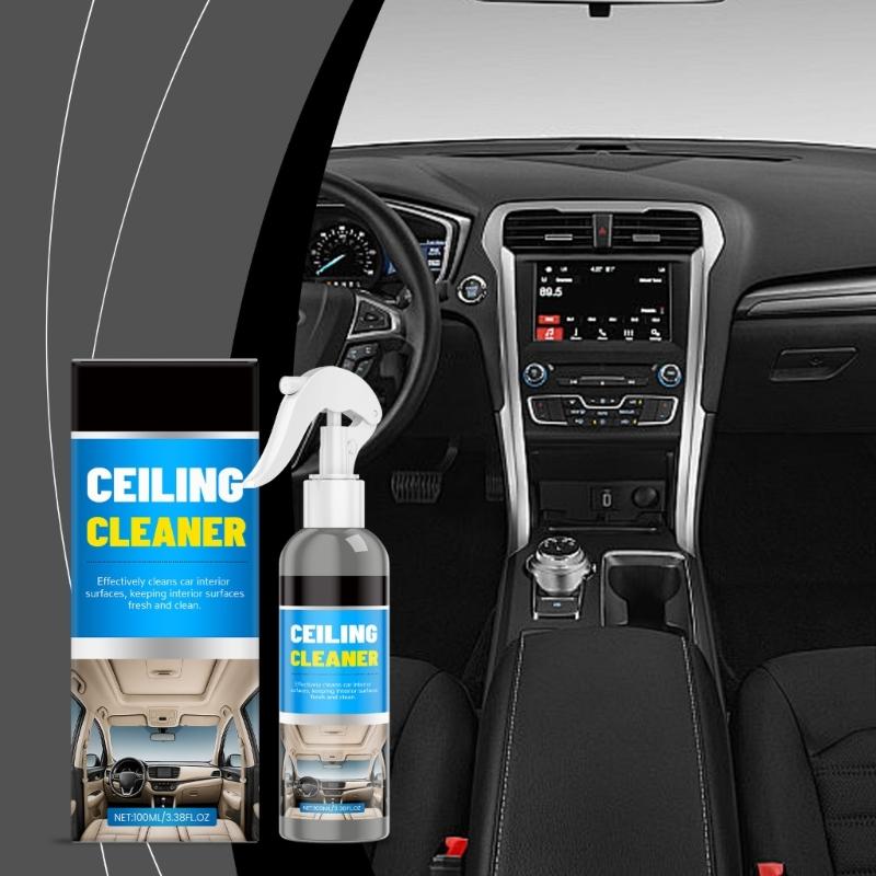 Fast Acting Auto Upholstery Cleaner Non Toxic Formula with Odor Elimination Vehicle Care Sprays For Seats Carpets Headliners
