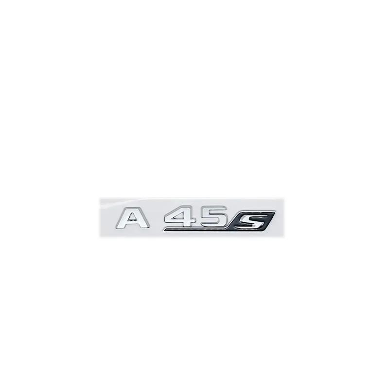 

ABS For Mercedes Benz A35 45 43 AMG W177 W176 A35 A45 A45S TURBO 4MATIC Car Trunk Letters Emblem Badge Logo Stickers Accessories Style36
