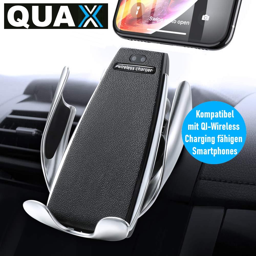 QUAX QI Wireless Charger Auto Handy Halterung magnetisches Induktions Ladegerät
