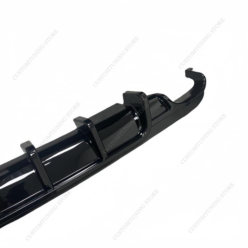 OEM Replace Gloss Black MP Style Rear Diffuser Rear Bumper Lip For Bmw E46 3 Series 4-Door Sedan/Touring M Sport 2002-2005