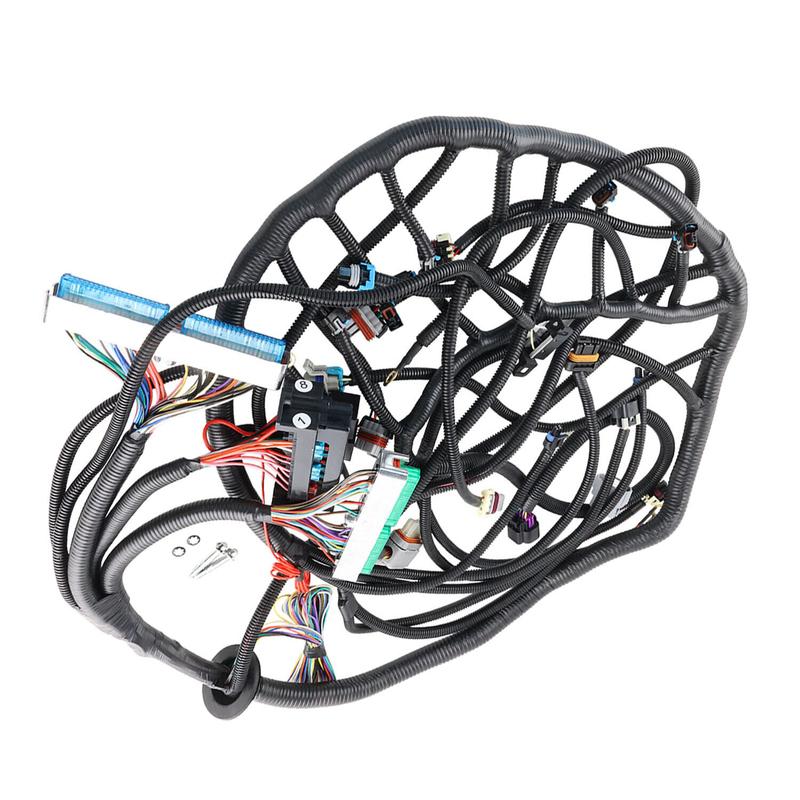 Engine LS LS3 Vortec Standalone wire Harness 4.8 5.3 6.0 (Drive by Wire) Fuel Injector CONNECTORS (4L60E DBW)