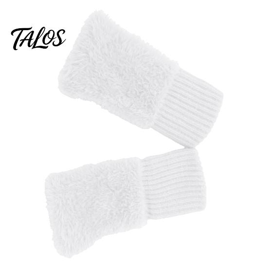Functional Flip Gloves for Phone Use 1 Pair Fingerless Gloves, Winter Warm Half Finger Mittens, Mittens Cold Weather Soft Fuzzy Fleece Thermal Driving