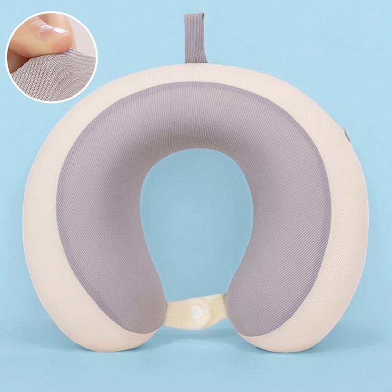 Poduszka podróżna na szyję w kształcie litery U do podróży Ergonomiczna poduszka Podparcie głowy Oddychający design na gorącą pogodę Długa