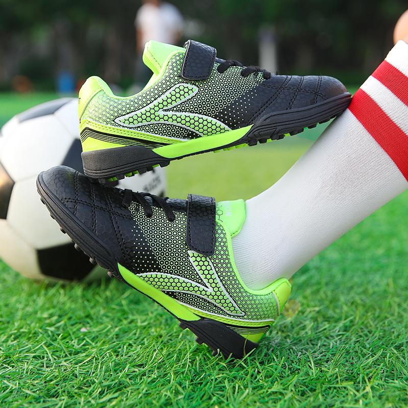 Fußballschuhe Training Fußballschuhe Studenten Professionelle Sporttrainingsschuhe Kinder im mittleren Alter Fußballschuhe Sicher und bequem