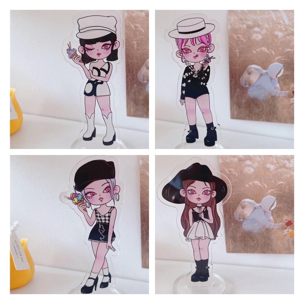 Blackpink Acryl-Aufsteller Schreibtischdekoration Für Fans Und Sammler