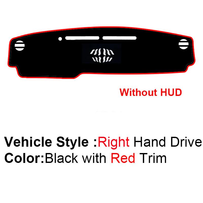 For Toyota Land Cruiser Prado 250 Series 2026 2026 2026 2026 Car Dashboard Cover Avoid Light Mat Non-Slip Pad Dash Accessories
