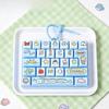 Wooden Fish Design Electronic Keyboard Toy Children's Hanging Ornament  For Children