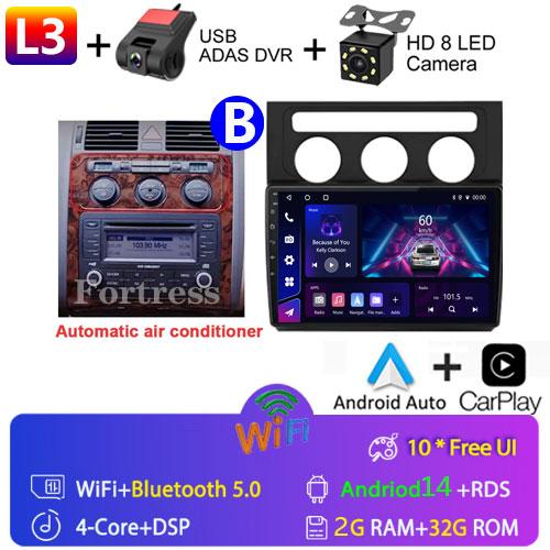 10 inch GPS Navigation Android Auto for Volkswagen Touran 1 2003 - 2010 Car Radio Video Multimedia Player 4G BT Wireless CarPlay