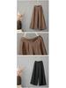 Women's Cotton Linen Wide-Leg Cropped Pants - Solid Color, Loose Fit, Retro Casual for Spring, Summer, Autumn