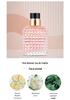 Pink Scarlett Ladies' Perfume Gift Set: Long-Lasting Floral Scent, Four Pieces