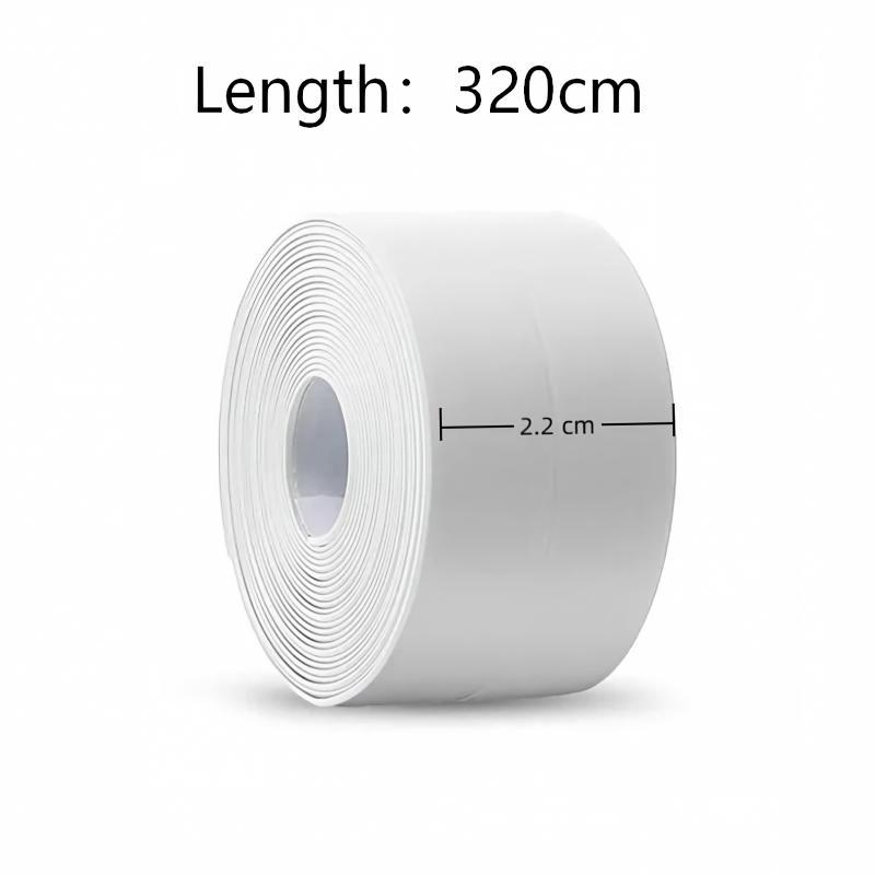 Self Adhesive Caulk Tape Waterproof Flexible Sealing Strip Mildew Free for Bathroom Wall Corner Kitchen Sink Gap
