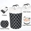 Foldable Dirty Clothes Basket High Tube Waterproof Laundry Basket Storage Basket Bathroom Storage Bucket Dirty Clothes Basket