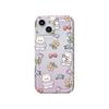 Flower Bunny for iPhone17promax Mobile Phone Case 16 Apple 12 All-inclusive 14/13 Small Fresh 15