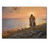 Religion Decorative Jesus On Jerusalem Canvas Oil Painting Christianity Poster Living Room Church Wall Art Picture Decoration