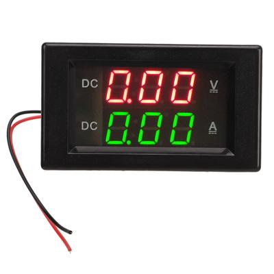 YB4835VA Digitales Voltmeter Amperemeter DC 600V 100A Automatische Dezimalpunktverschiebung Doppelte Anzeige Strom
