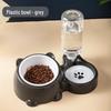 Pet Bowl: 2-in-1 Cat & Dog Feeding and Water Bowl