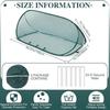 Foldable Plant Protection Netting Pop-Up Netting Garden Row Covers with 6Pcs Ground Stakes Mesh Plant Cage for Yard Flower Beds