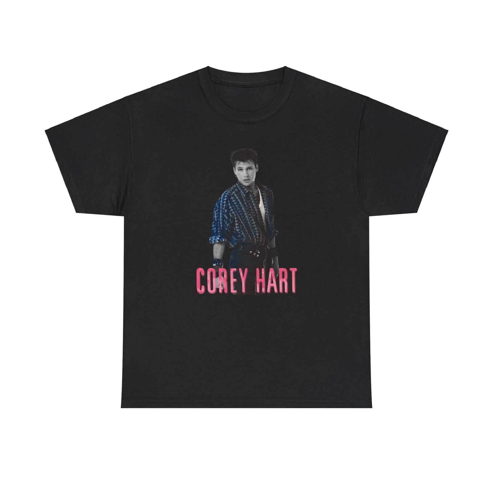 

Corey Hart Unisex Heavy Cotton Tee, Never Surrender, 80s Music L
