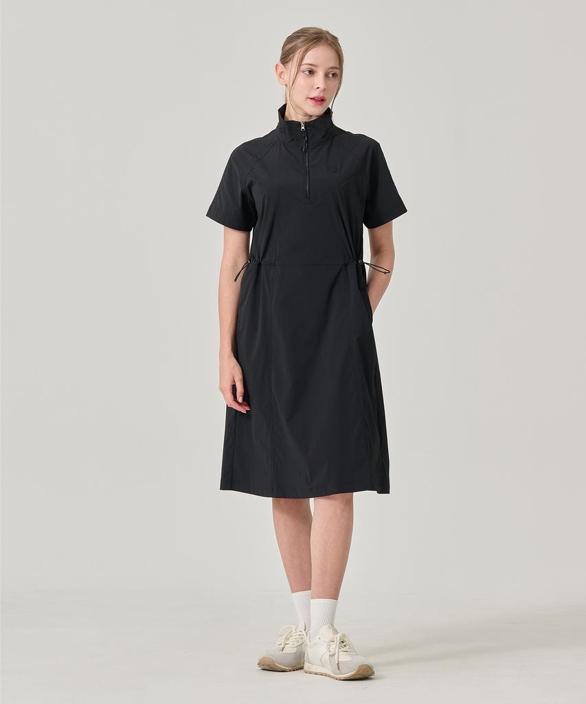 BILTMORE Women'S Golf Nylon Half-Zip Dress