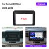 2018-2022 For Suzuki ERTIGA 9"/LHD/RHD/UV/Matt Black Car Multimedia Radio Frame Fascia Panel Dashboard Mounting Bracket Adapter