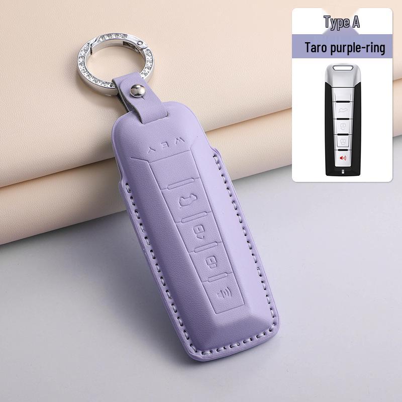 Great Wall WEY Blue Mountain Sheepskin 3D Key Fob Cover
