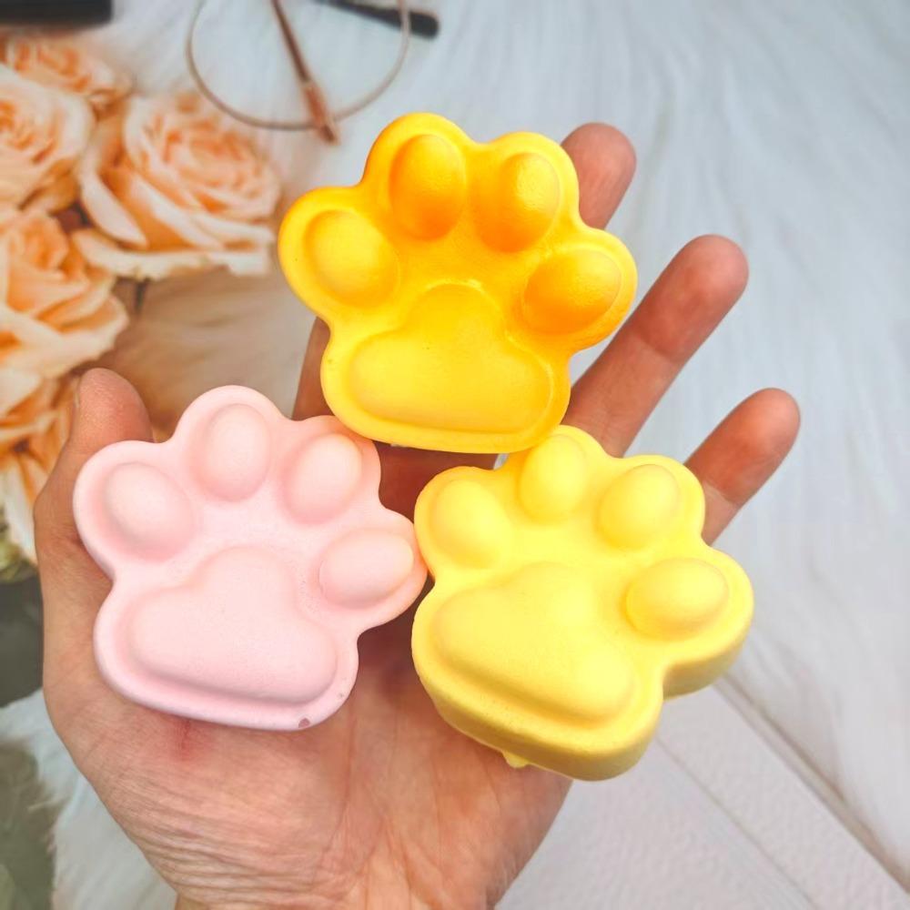 Quetschbares simuliertes Katzenpfoten-Quetschspielzeug, weich, Stressabbau, langsames Aufsteigen, sensorisches Fidget für Angst, ADHS, Autismus, Geschenk für Kinder, Erwachsene