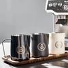 Džbán na napěnění kávy a mléka 304 Nerezová ocel se stupnicí Latte Steam Káva Specialized Creative Kitchen Kavárna Příslušenství