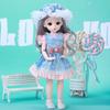 11.8in Fashion Doll Lovely Poseable Toy Children Birthday Gift for Girls Age 3 And Up Style A