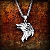 BEIER new store  new Viking wolf head necklace pendant totem personality animal men's pendant Fashion jewelry gift LLBP8-409P