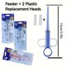 Pet Medication Syringe Feeder for Cats and Dogs Soft Tip Oral Dosing Tool Easy To Use Safe for Administering Liquid Medicine
