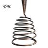 Sturdy Spiral Spring Base Distressed Metal Eight-pointed Star Christmas Tree Topper with Stable Unique Top Ornament Base, Vintage for Holiday