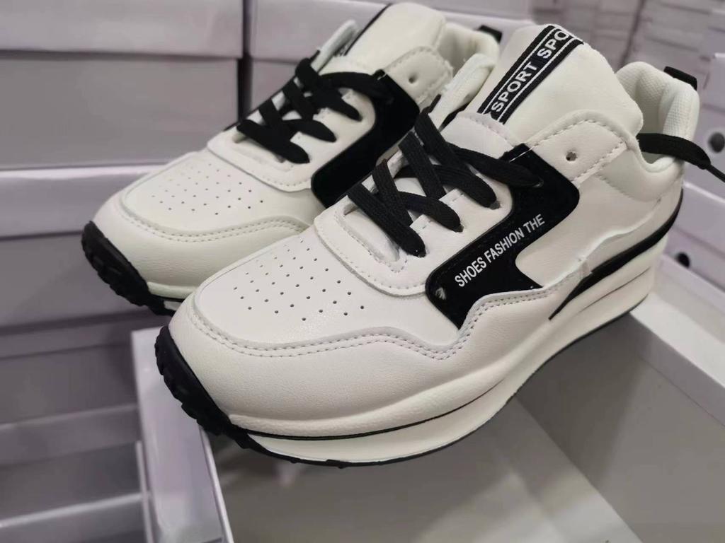 Damen Plateau Sneaker Herbstmode Schnürung Vulkanisierte Schuhe Damen Rutschfest Dicke Sohle Sportschuhe Freizeit Sneaker