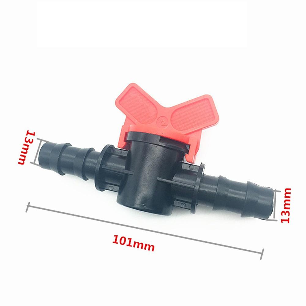 Garden Irrigation Pipe Valve 4/7mm 8/11mm Hose DN16 DN20 DN25 Pipe Waterstop Switch Garden Agriculture Water Control Valve 1Pc