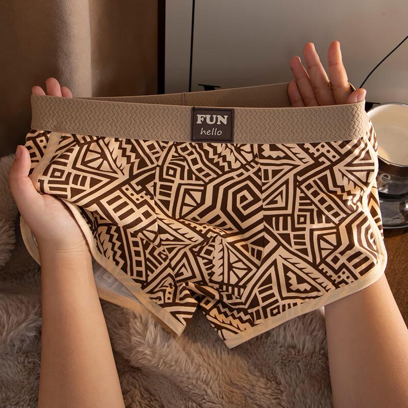 Men's Modal Cotton Antibacterial Boxer Briefs 3-Pack