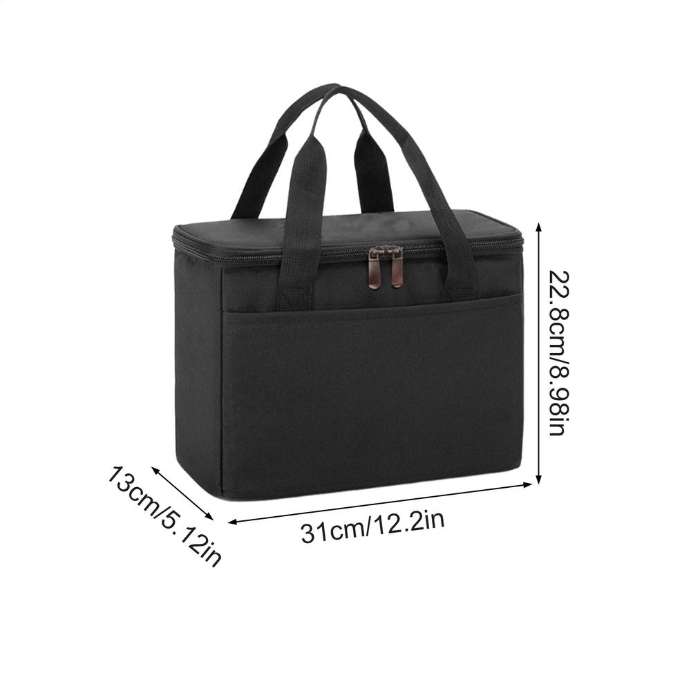 

Drink Holder Bag 3-Cups Delivery Insulated Beverages Tote with Adjustable Dividers Portable Drink Carrier for Coffee Car Travel чорний