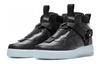 Nike Air Force 1 Mid Utility Black Half Blue AQ9758-001