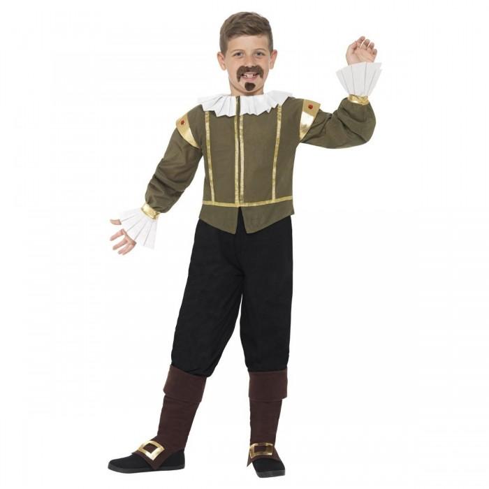 Smiffys Boys Shakespeare Costume Set