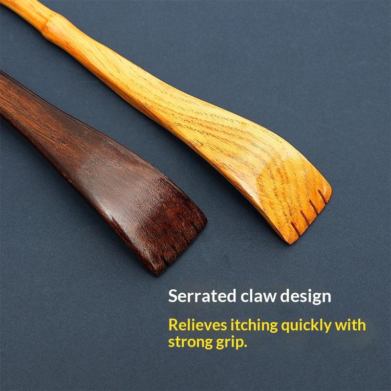 Household Wooden Massager Rake for Back Relief and Relaxation Sessions