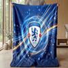 Chelsea FC Theme blanket Soft Flannel Blanket Plush Throw Blanket Cozy Sofa Bed Blanket for Home Decor