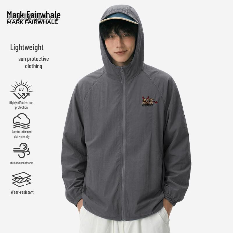 Mark Fairwhale Men's UPF40+ Ice Silk Sun Protection Hoodie