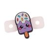 4 Piezas Lindos Dibujos Animados Cono Té con Leche Helado Postre Tenis Amortiguadores de Vibración Raqueta de Tenis Antivibración Amortiguador de Raqueta de Tenis