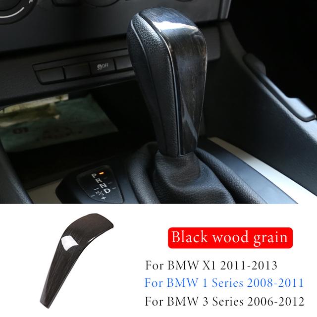 Kryt hlavy radiacej páky, nálepka s ozdobnou lištou, pre BMW 1 3 Series x1E48 E61E64 E65 E85 E86 E83 E53 E81 E82 E87 E90 E91 E92