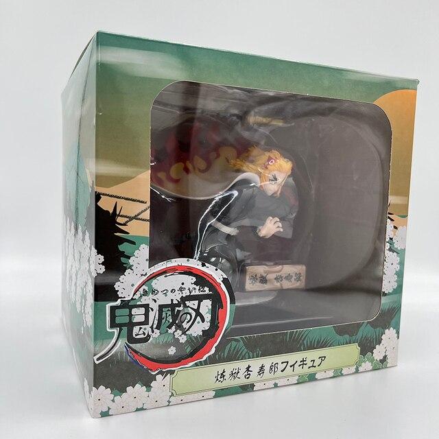 Demon Slayer Anime Figure Kamado Tanjirou Kimetsu No Yaiba Action Figure Kokushibou /Daki Figurine Doll Toys