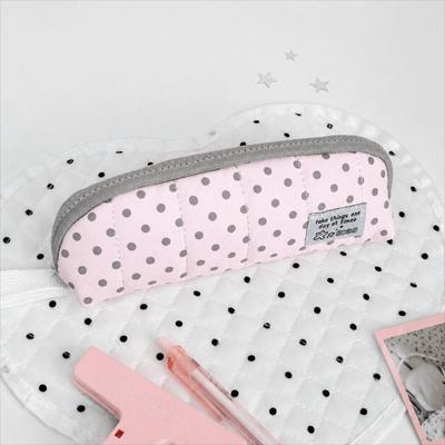 Polka Dot Pen Bag Korean Style Stationery Bag INS Pencil Pouch  Back To School Gift