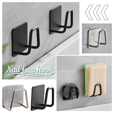 Stainless Steel Rack Kitchen Supplies Rack Wall Hanging Sink Hook Wall