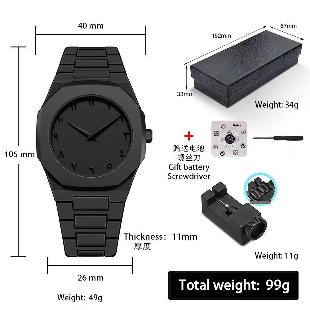 Watch Men'S Premium Waterproof Watch, Russia South East Asia Plastic Quartz Watch