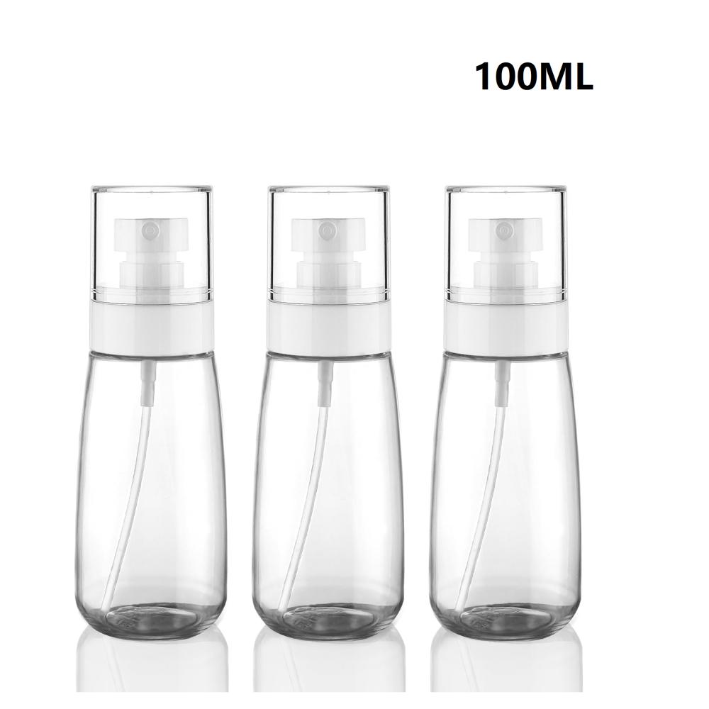 3-piece small spray bottle travel set - Fine Mist Mini empty spray bottle - suitable for toner, facial and hair spray