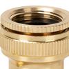 Garden Hose Connector 2 Piece Brass 1/2 And 3/4 Inch Universal Washing Machine Hose Connectors For Washing Machine Pressure