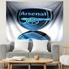 Football Team F.C Print Tapestry, Lightweight Wall Hanging, for Bedroom, Dorm, Living Room, Home Art Decor - Birthday Christmas Gift for Friends